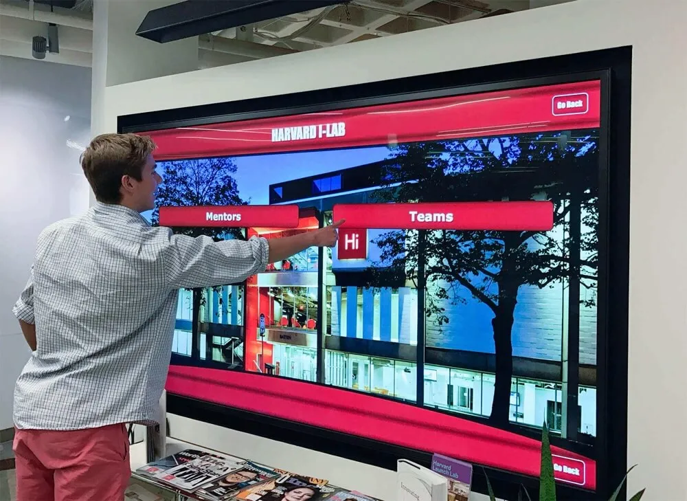 Harvard Labs - Wall of Fame Installation